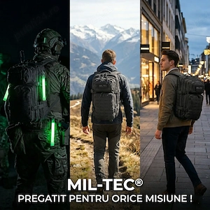 Www autenticshop ro - geanta rucsac militar mil-tec laser-cut marime small 20 litri ghiozdan barbat - imagine 5