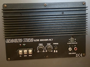 Subwoofer activ ground zero - imagine 2