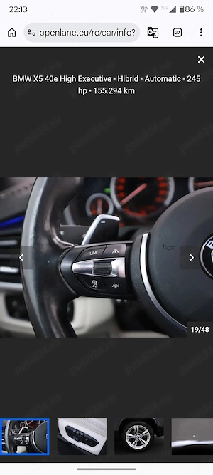 Bmw X5 F15 40e - imagine 5