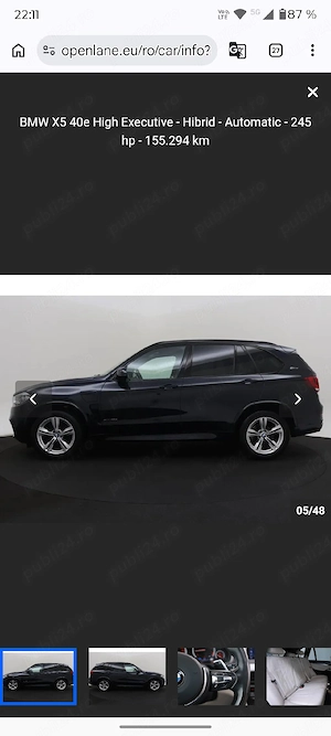 Bmw X5 F15 40e - imagine 4