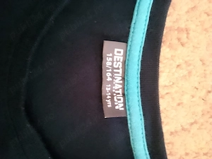 Tricou Destination negru cu imprimeu "Surf Vibe"