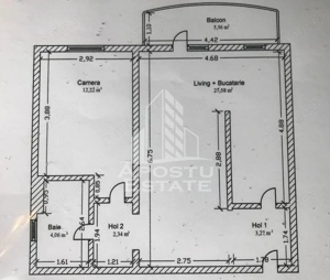 Apartament de vanzare,decomandat,2 camere + parcare, Aradului,Tmisoara - imagine 4
