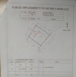Vând teren intravilan sat Cig , Tasnad jud Satu Mare - imagine 10
