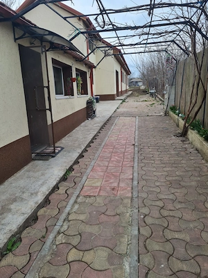 teren 1500m2 cu doua case una noua si una batraneasca in Com Lumina 200m2 pe strada morii la 300 m d - imagine 2