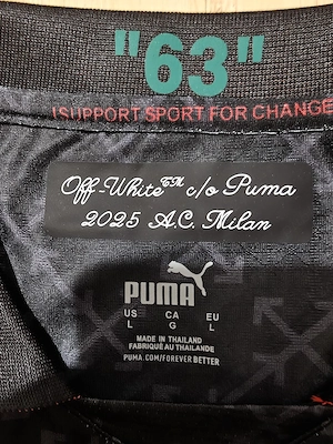 Puma x Off-White AC Milan Jersey L - imagine 5