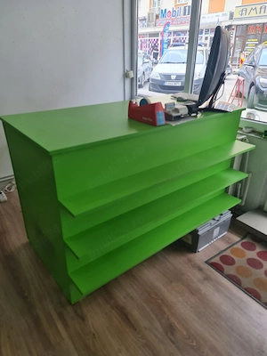 Vitrine sticla rafturi si mobilier spatiu comercial - imagine 3