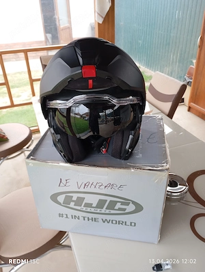 Cască moto hjc i 100 solid - imagine 3