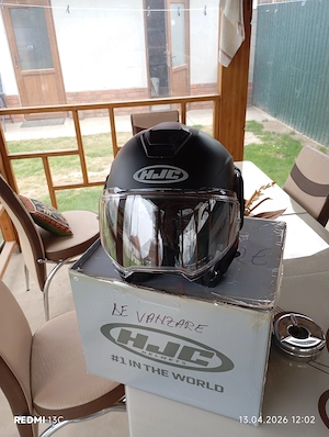 Cască moto hjc i 100 solid - imagine 2