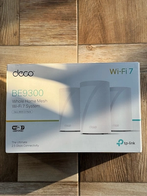 Sistem Mesh Wi-Fi TP-Link Deco BE65(3-pack), BE9300, Tri-Band, Wi-Fi 7