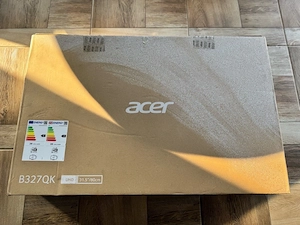 Monitor Ips Led Acer 31.5" B327QKB1b, Uhd (3840 x 2160), HDMI