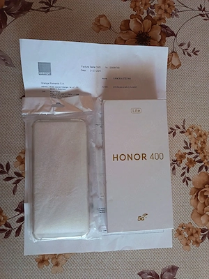 HONOR 400 lite ! factura   garantie ! NOU