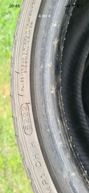 Vând 4 cauciucuri 215/35/17 