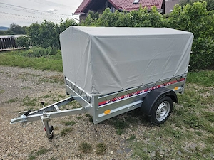 Remorca 750kg cu Prelata Inmatriculat - imagine 3