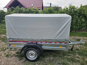 Remorca 750kg cu Prelata Inmatriculat - imagine 2