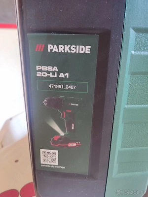Parkside 20V- Masina de insurubat si gaurit cu incarcator si acumulator - imagine 3