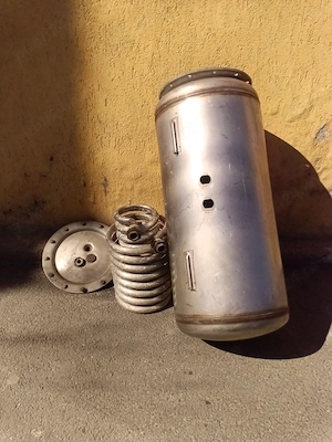 Boiler inox cu spirala 50 l