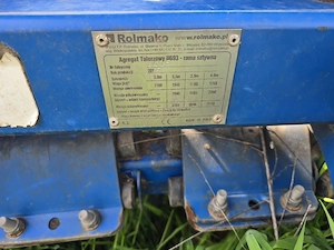 vânzare remorca transport personal si terra cu 28 de discurii 