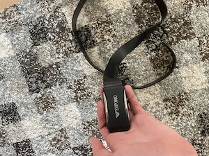 Curea Emporio Armani neagră pentru bărbați - imagine 3