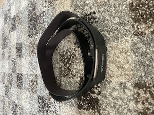 Curea Emporio Armani neagră pentru bărbați - imagine 4