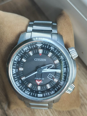 Ceas Barbatesc Citizen Eco Drive GMT