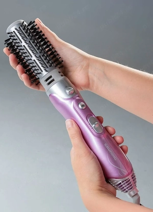 PERIE ROTATIVA Grundig HS 6220 GlamStyler, 1100W, 3 capete (25 40 50mm) Oprire automata, Ceramica