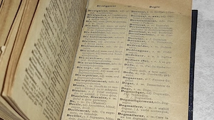 dictionar francez - roman an 1903  - imagine 4