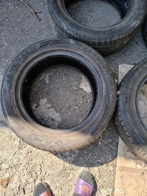 Anvelope, cauciucuri de vara 235/55 R18, stare buna, set Bucuresti - imagine 5