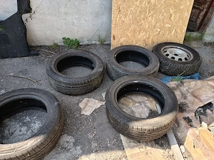 Anvelope, cauciucuri de vara 235/55 R18, stare buna, set Bucuresti - imagine 2