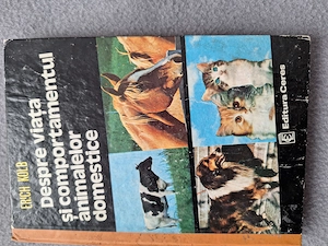Despre viata si comportamentul animalelor domestice - CARTE