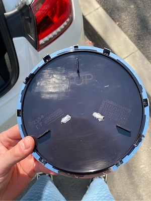 Grila Diamond Mercedes Cla Originala cod ( C118 ) plus emblema originala Mercedes - imagine 8