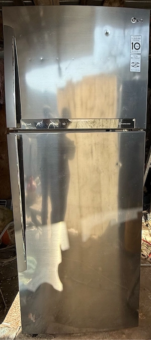 Frigider cu 2 usi LG GTB574PZHZD, No Frost, 438 L, A++, L 70 cm, H 178 cm, Inox