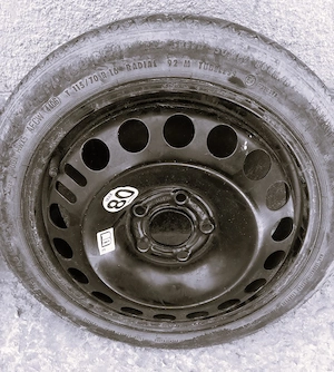 Rezerva Slim 5x110 pe 16" de Opel din 2006