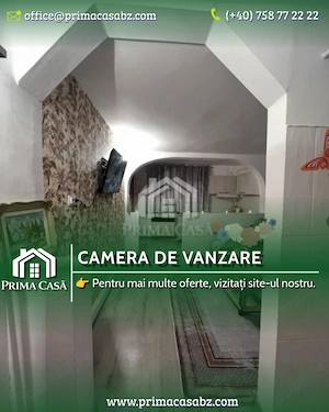 Camera de camin   zona Dragaica   D. Filipescu   etaj 3 din 4   renovata mobilata   Pret: 26.000  