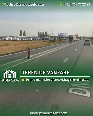 Teren intravilan   iesire spre Ploiesti   Reprezentanta Ford   5000mp   deschidere 36m la E85  