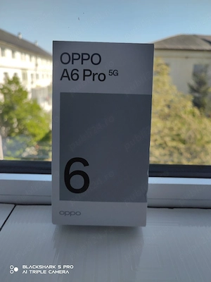 OPPO A6 Pro 5G, 256GB, 8GB RAM, Dual SIM, Lunar Titanium. Sigilat. 