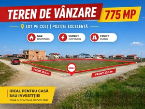 Teren cu super pozitionare-Sacalaz