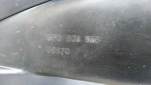 Carenaj roată dreapta față, cod original 5P0809958, compatibil Seat Toledo 3, Altea, Altea XL - imagine 3