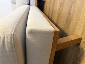 Canapea scandinavă modernă din textil - imagine 4