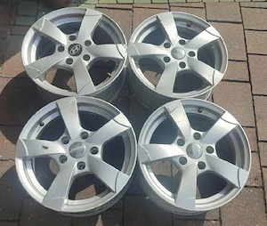 Set 4 jante aliaj 5x114,3 pe 15 inch Hyundai - imagine 2