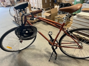 Bicicleta Pegas model vintage bonus casca noia 