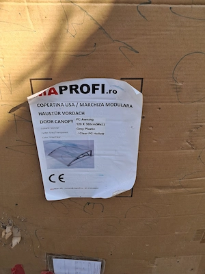 Vand marchiza  copertina usa, casa, balcon 360 120cm