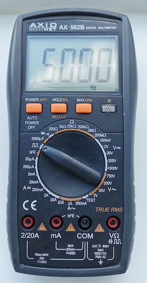 Multimetru Axiomet AX582B - imagine 2