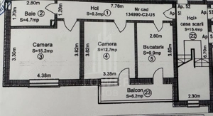 Apartament 2 camere | zona Deventer | etaj 1 - imagine 16