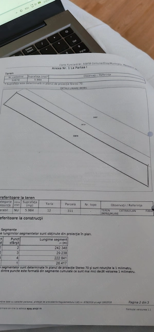 teren extravilan parcela bogard mesesenii de sus jud.salaj