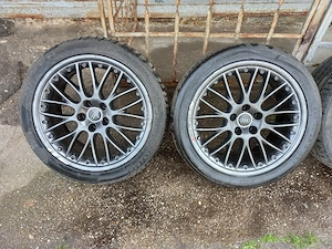 Vand jante Audi R19 originale BBS compatibile Vw sau Skoda 5x112 butuc 57.1  - imagine 6