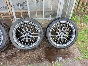 Vand jante Audi R19 originale BBS compatibile Vw sau Skoda 5x112 butuc 57.1  - imagine 5