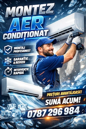 Montaj aere condiționate profesional București 