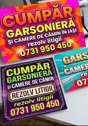 C.U.mp.ă.r garsonieră sau cameră de cămin în Iași