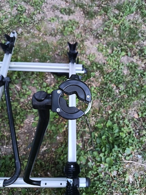 suport biciclete+ bare transversale portbagaj aluminiu  - imagine 5