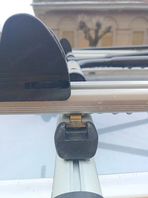 suport biciclete+ bare transversale portbagaj aluminiu  - imagine 4